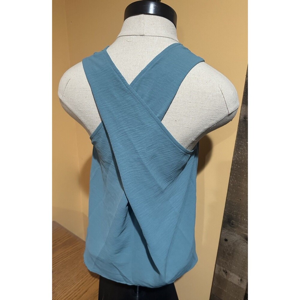 Cupshe Teal Tank Top NWT XS